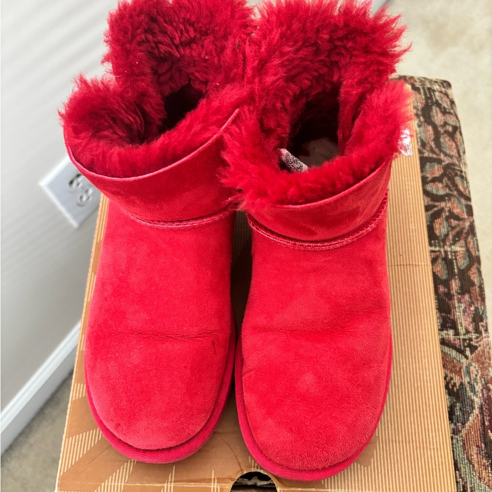 Mini Bailey Button Bling Ugg Boots - image 4